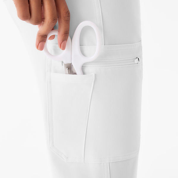 Women's Optic White Yola High-Rise Slim  -  Scrub Pant™