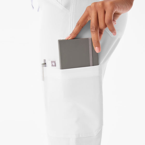 Women's Optic White Yola High-Rise Slim  -  Scrub Pant™