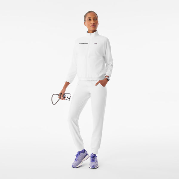 Women's Optic White Sydney - Scrub Jacket