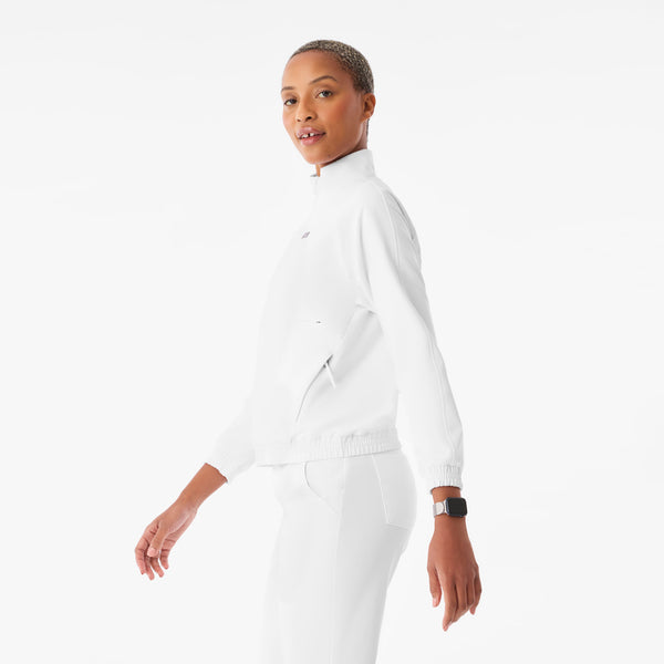 Women's Optic White Sydney - Scrub Jacket