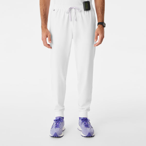Men's Optic White Tansen - Short Jogger Scrub Pant™