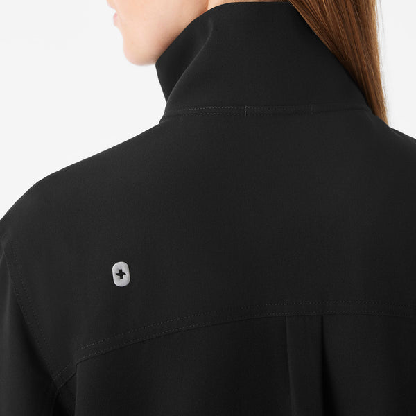Women's Black Lenox Scrub Jacket