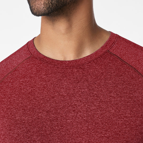 Men's Burgundy Makato Seamless - Long-Sleeve Underscrub