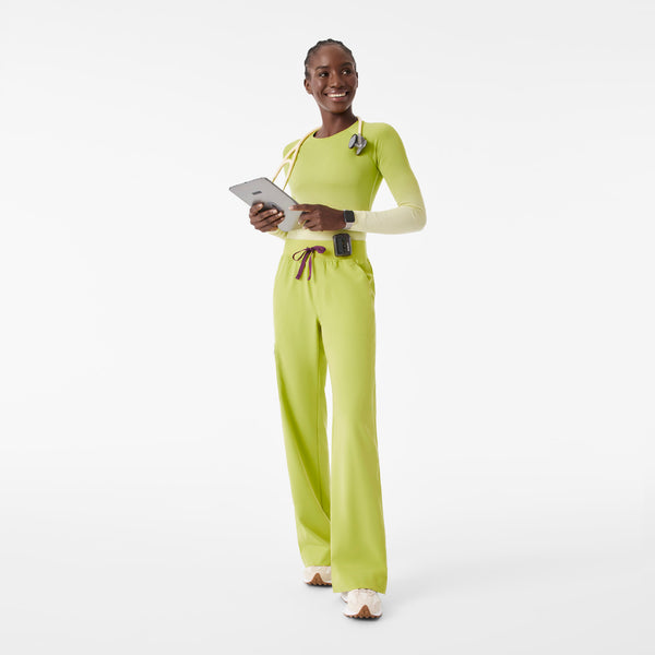 Women's Ombre Celery Salta Seamless - Long-Sleeve Underscrub