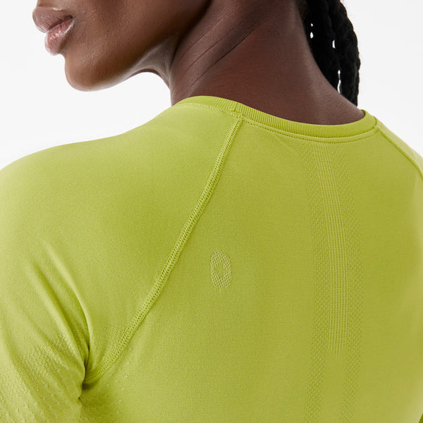 Women's Ombre Celery Salta Seamless - Long-Sleeve Underscrub