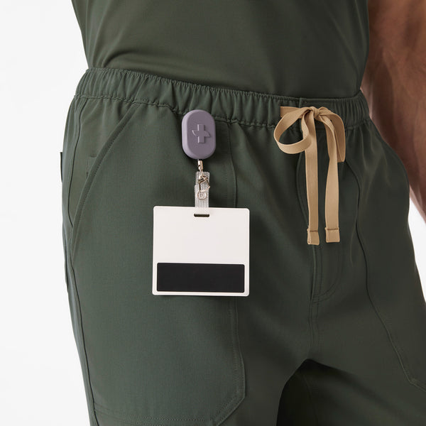 FIGS Grey Logo Badge Reel