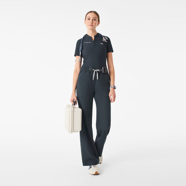 Women's Dark Harbor Roslyn Mid-Rise Wide-Leg - Scrub Pant
