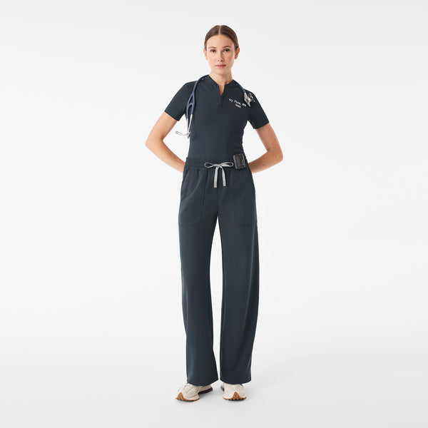 Women's Dark Harbor Roslyn Mid-Rise Wide-Leg - Scrub Pant