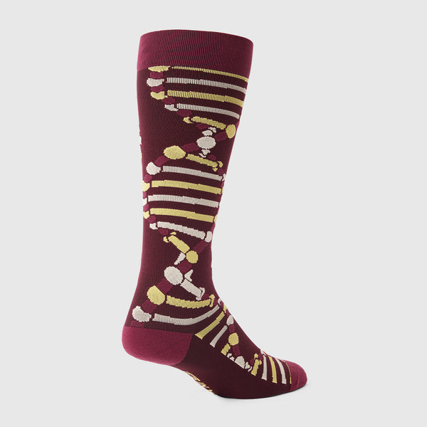 Unisex Deep Purple DNA - Compression Socks