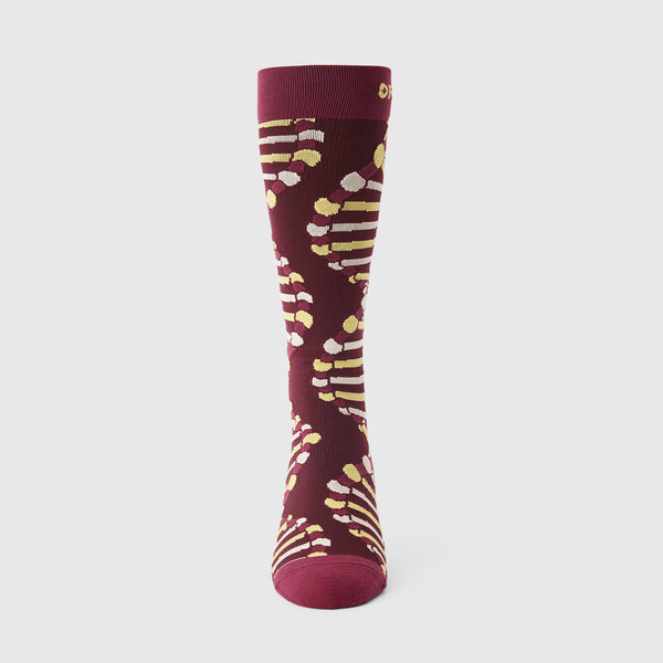 Unisex Deep Purple DNA - Compression Socks
