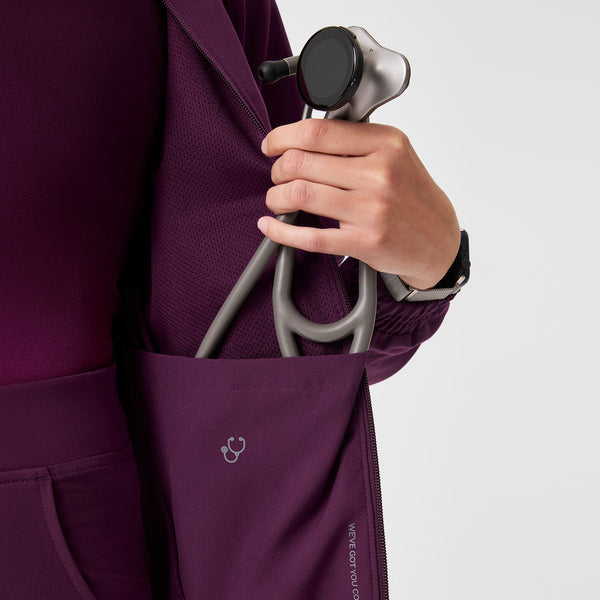 Women's Deep Purple Sydney - Scrub Jacket