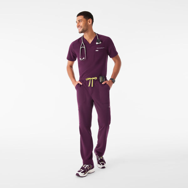 Men's Deep Purple Cairo - Short Straight-Leg Scrub Pant™