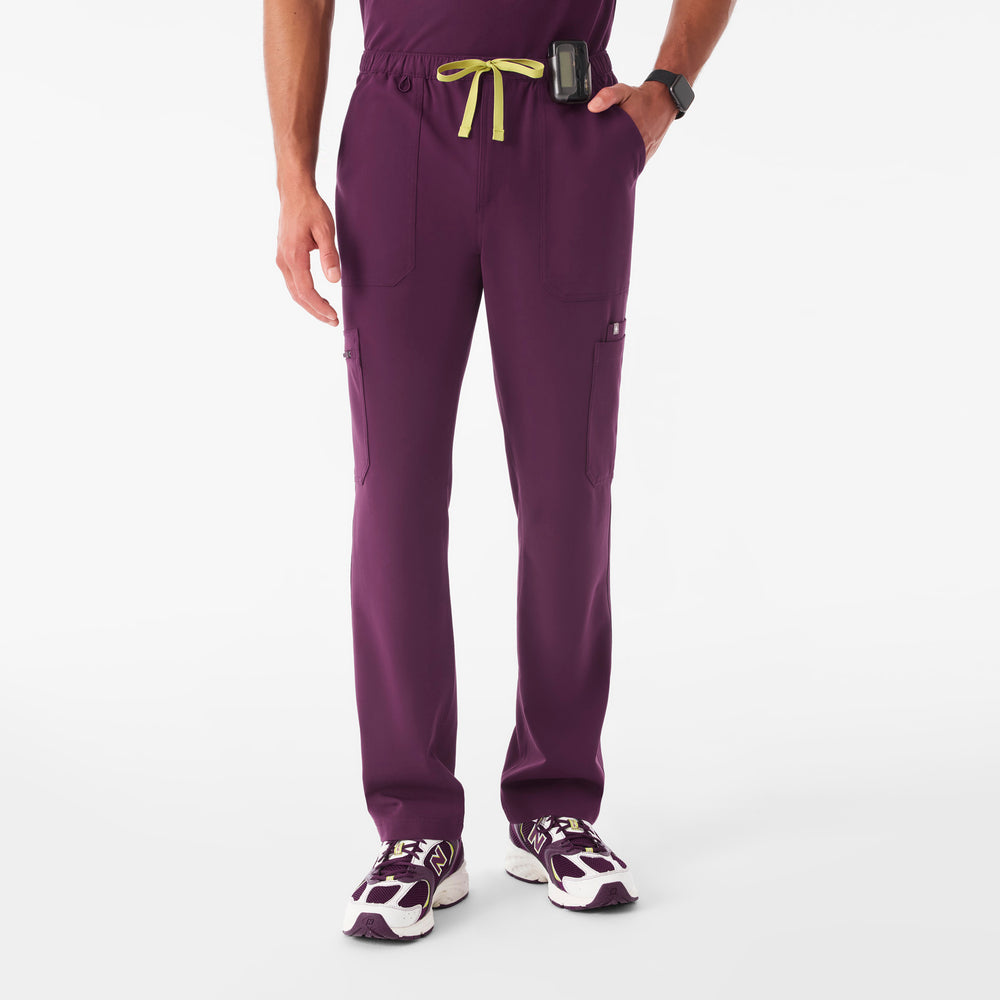 Men's Deep Purple Cairo - Short Straight-Leg Scrub Pant™
