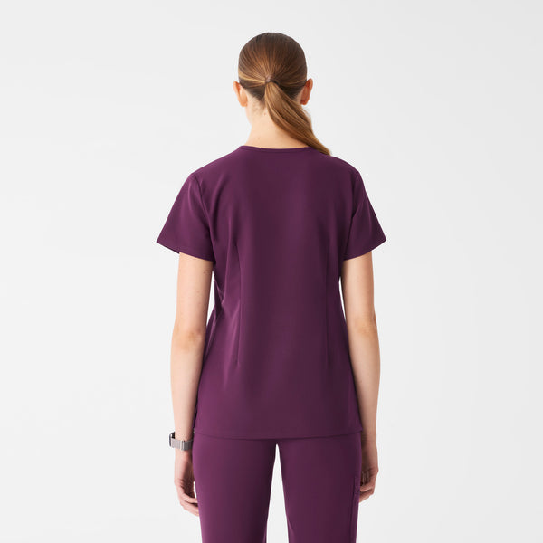 Women's Deep Purple Catarina -  Scrub Top™