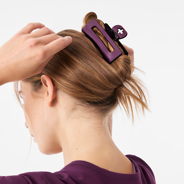 Deep Purple FIGS Claw Clip