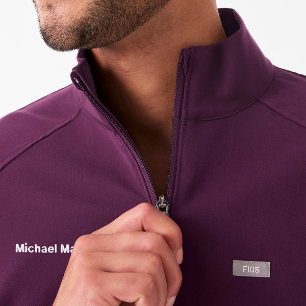 Men's Deep Purple Cobaki - Scrub Jacket