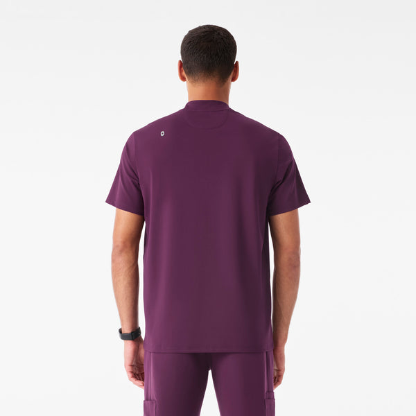 Men's Deep Purple Dawes FlexKnit - ¼ Zip Scrub Top