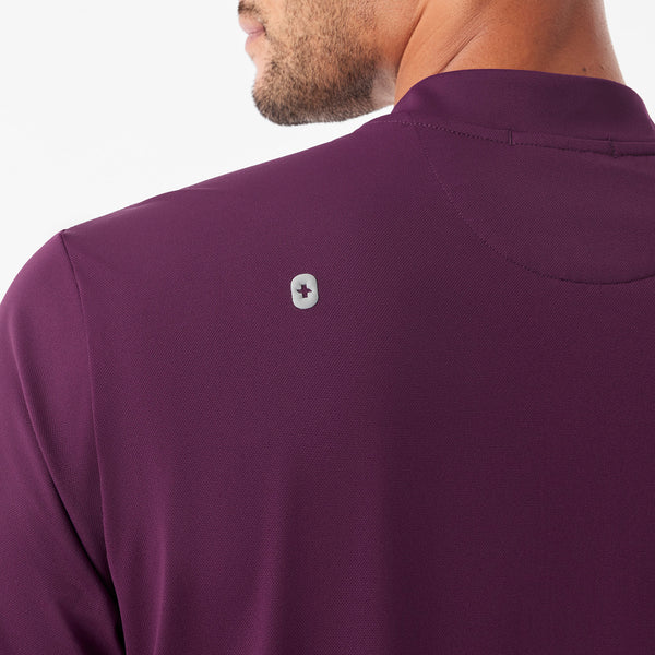 Men's Deep Purple Dawes FlexKnit - ¼ Zip Scrub Top