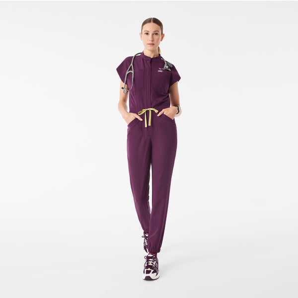 Women's Deep Purple Rafaela Cargo - ScrubJumpsuit™