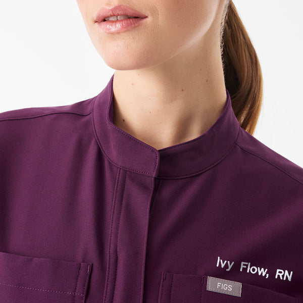 Women's Deep Purple Rafaela Cargo - ScrubJumpsuit™