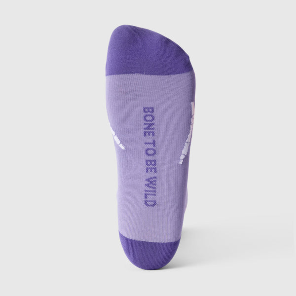 Unisex Purple Haze Bone to Be Wild - Compression Socks