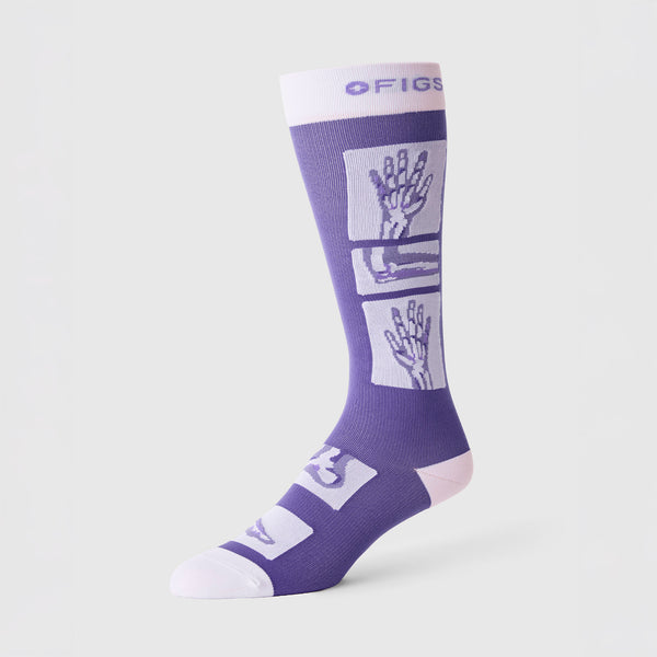 Unisex Amethyst X-Ray - Compression Socks