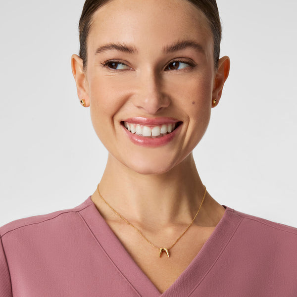 Gold Graduation Year 2027 Tooth Necklace