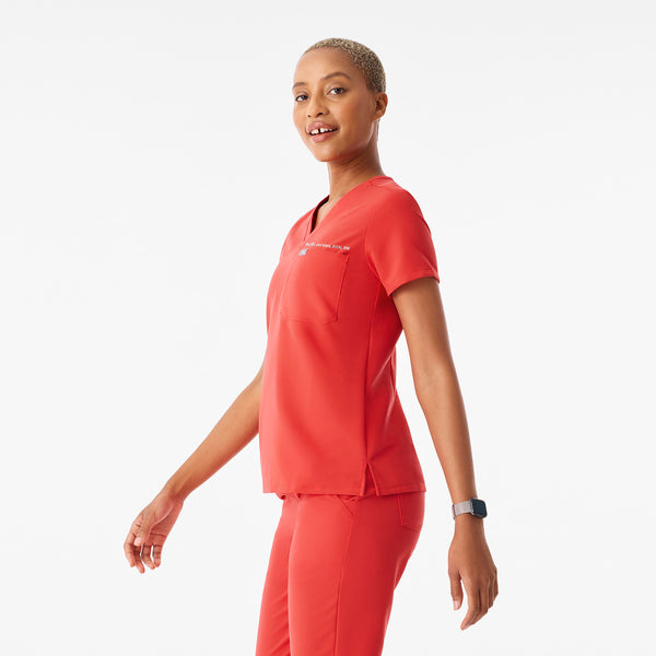 Women's Hibiscus Catarina -  Scrub Top™
