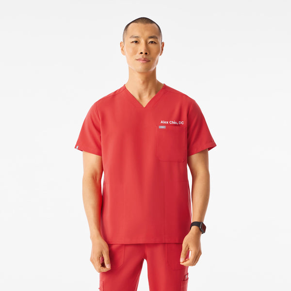 Men's Hibiscus Chisec -  Scrub Top™