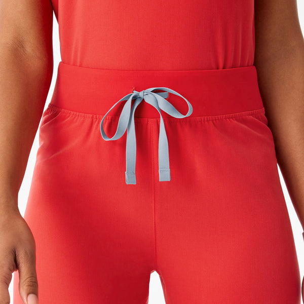 Women's Hibiscus Livingston High-Rise- Petite Straight-Leg Scrub Pant™