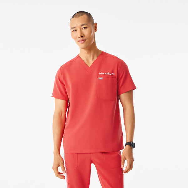 Men's Hibiscus Leon -  Scrub Top™