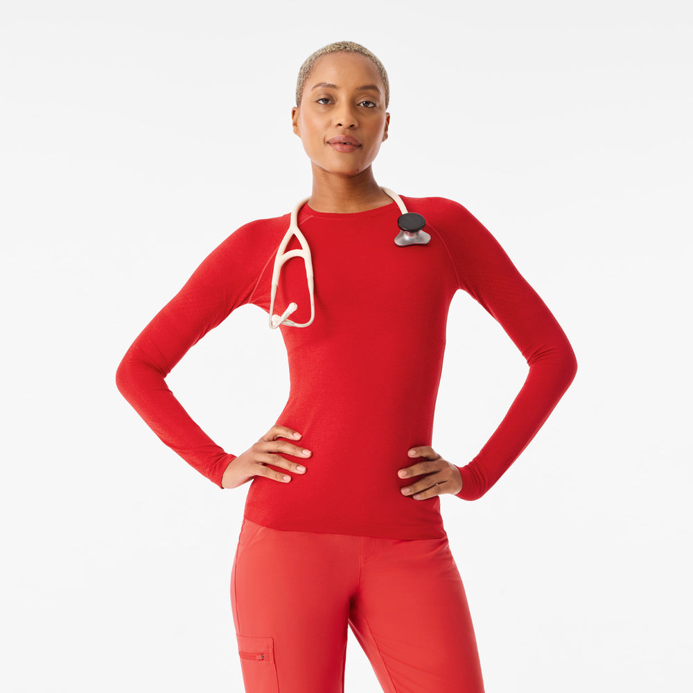 Women's Hibiscus Salta Seamless - Long-Sleeve Underscrub