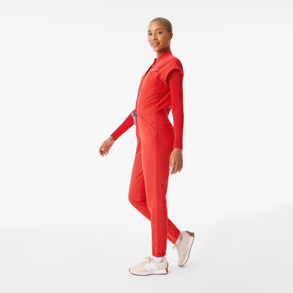 Women's Hibiscus Rafaela Cargo - ScrubJumpsuit™