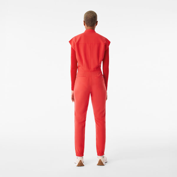 Women's Hibiscus Rafaela Cargo - ScrubJumpsuit™
