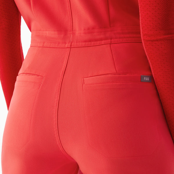 Women's Hibiscus Rafaela Cargo - ScrubJumpsuit™