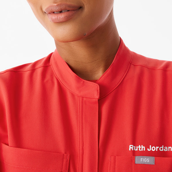Women's Hibiscus Rafaela Cargo - ScrubJumpsuit™