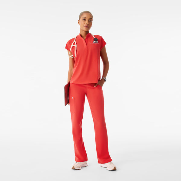 Women's Hibiscus Rafaela - Oversized Scrub Top™