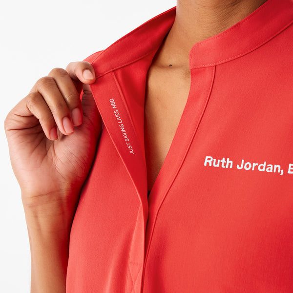 Women's Hibiscus Rafaela - Oversized Scrub Top™