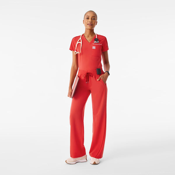 Women's Hibiscus Spider-Man Catarina Scrub Top™