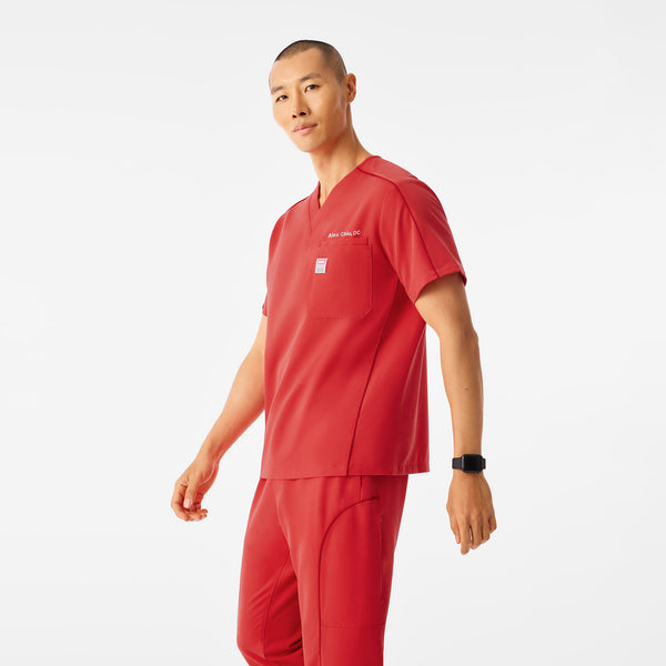 Men's Hibiscus Spider-Man Leon - Scrub Top™