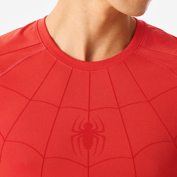 Men's Hibiscus Spider-Man Makato - Long-Sleeve Underscrub