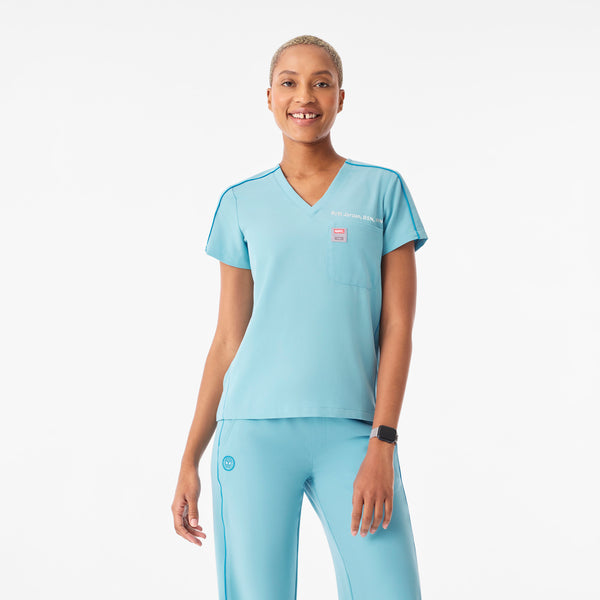 Women's Mauritius Blue Spider-Man Catarina Scrub Top™