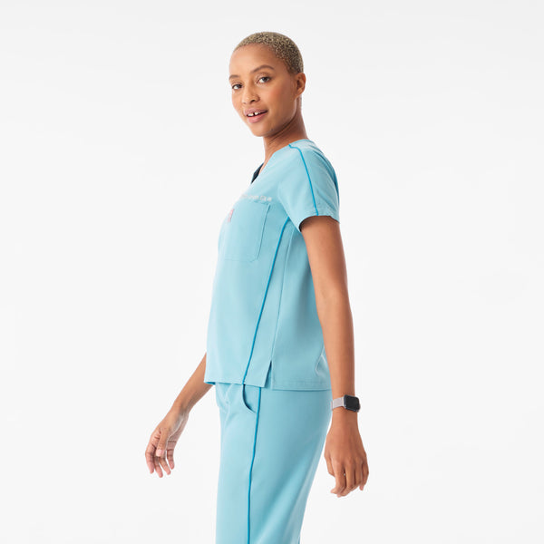 Women's Mauritius Blue Spider-Man Catarina Scrub Top™