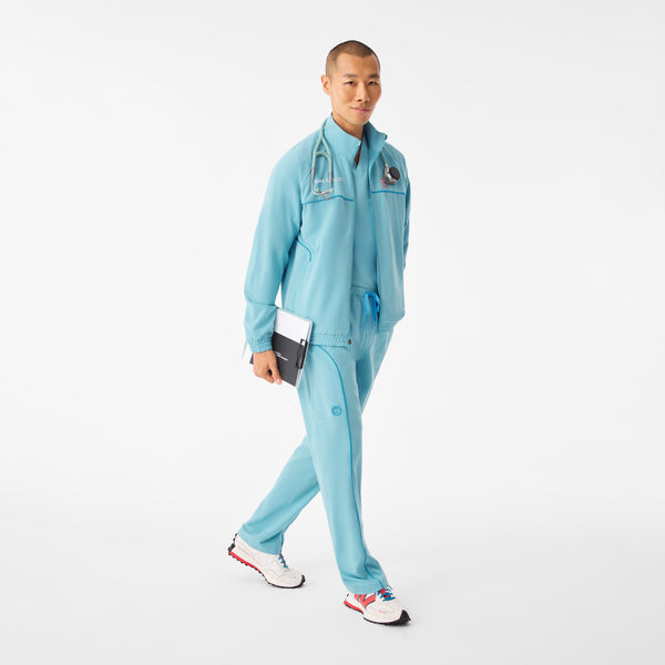 Men's Mauritius Blue Spider-Man Cobaki - Scrub Jacket