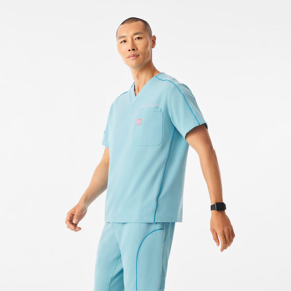 Men's Mauritius Blue Spider-Man Leon - Scrub Top™