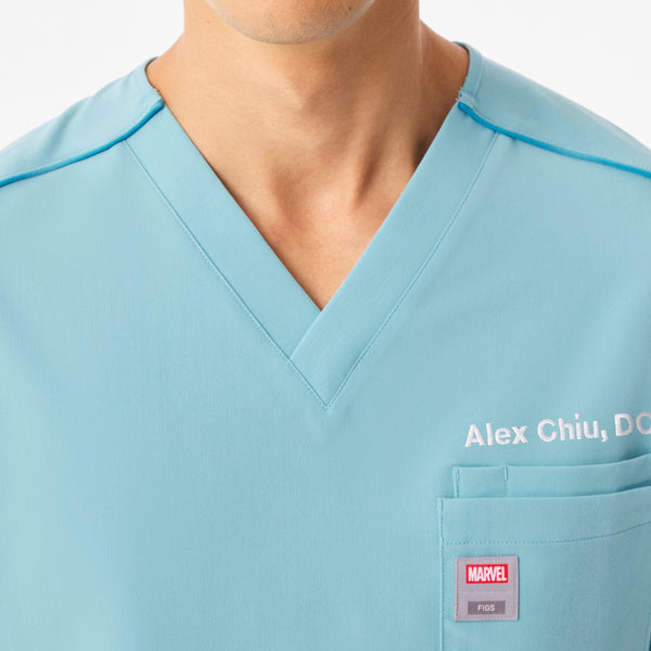 Men's Mauritius Blue Spider-Man Leon - Scrub Top™