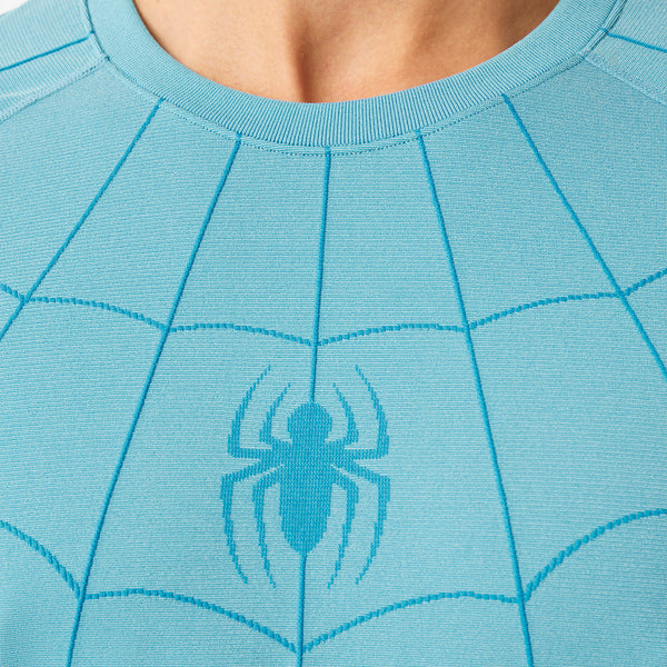 Men's Mauritius Blue Spider-Man Makato - Long-Sleeve Underscrub
