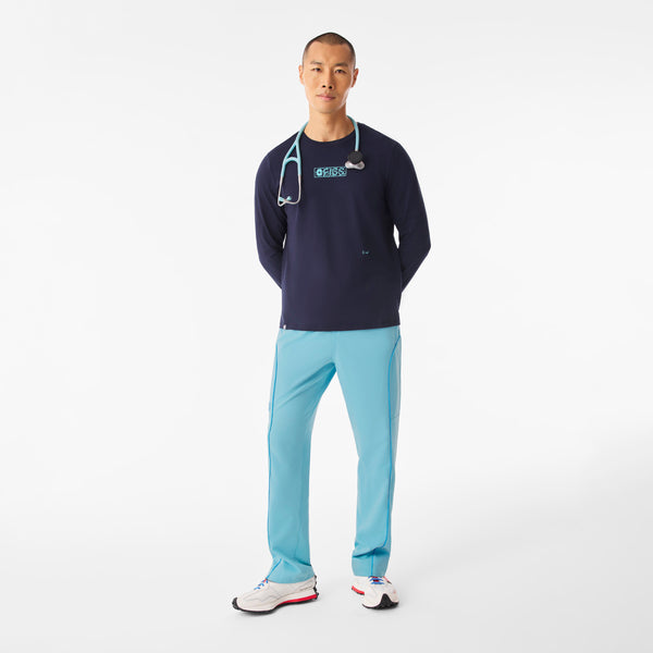 Men's Navy Spider-Man Graphic - Long-Sleeve Underscrub