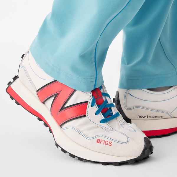 Unisex Optic White FIGS | New Balance 327