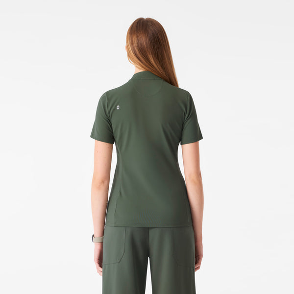 Women's Moss Bree FlexKnit - Slim Scrub Top